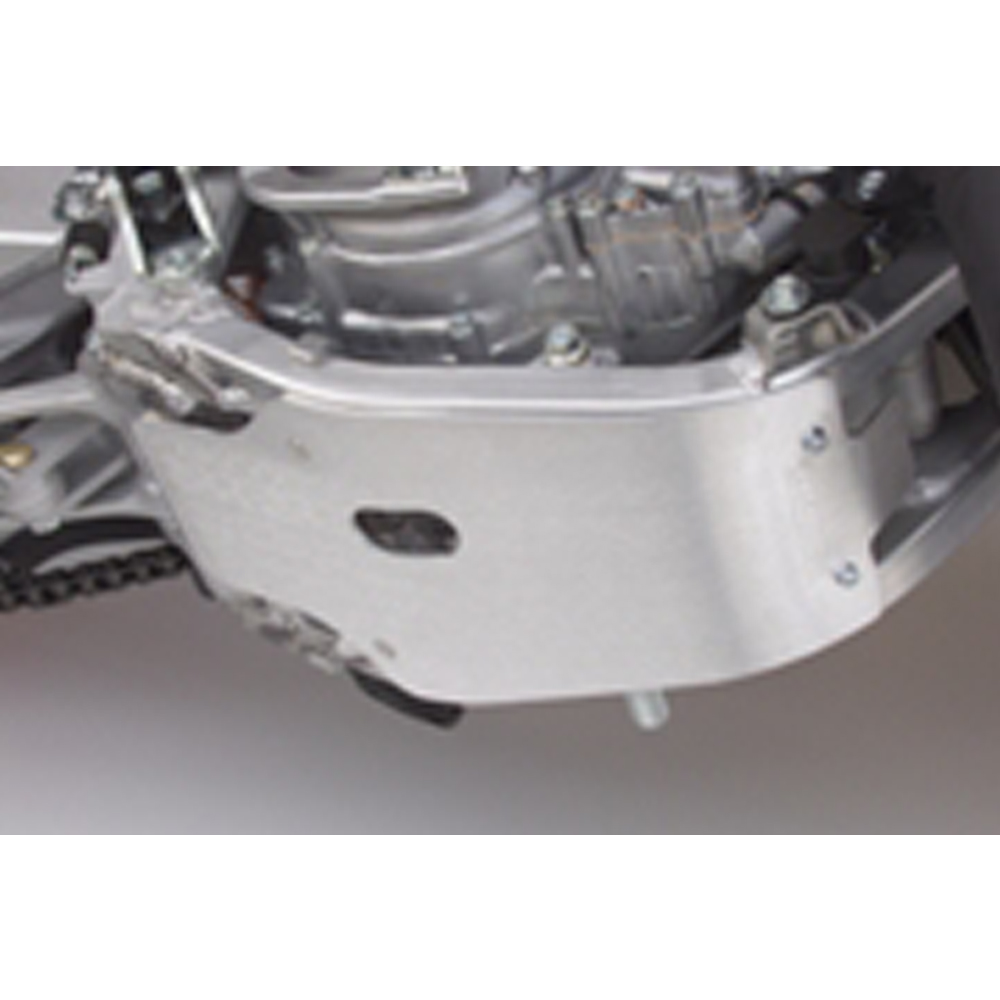 SKID PLATE CNC ALUMINUM HONDA CR125 02-07